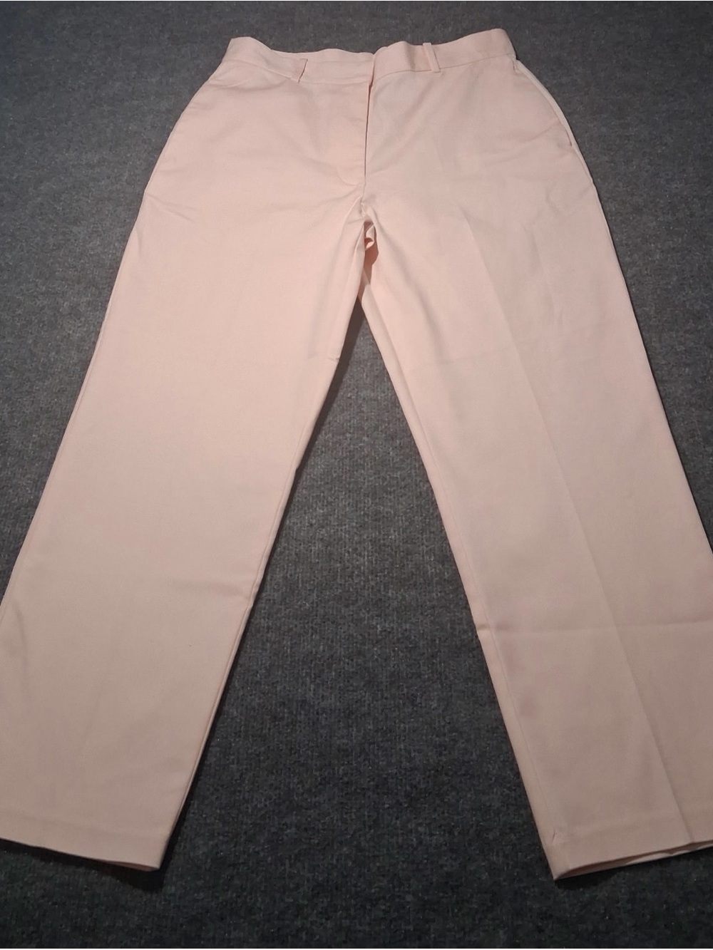 Calvin Klein Light Pink Straight-Leg Trousers